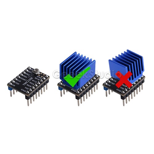 Paquete de 5 módulos de controlador de motor paso a paso TMC2208 V2 con disipadores térmicos para impresora 3D - Imagen 7 de 9