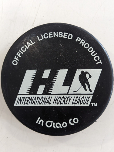 QUEBEC RAFALES Official IHL Hockey Puck - Picture 2 of 2
