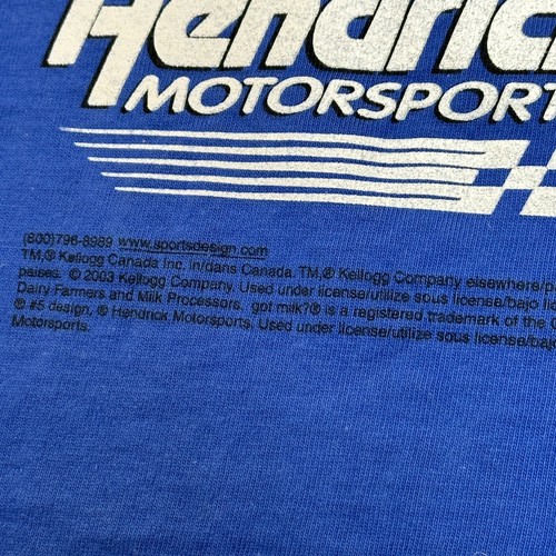 Vintage Terry Labonte 2003 Kellogg Tony the Tiger Shirt Hendrick NASCAR Size M - Picture 12 of 13