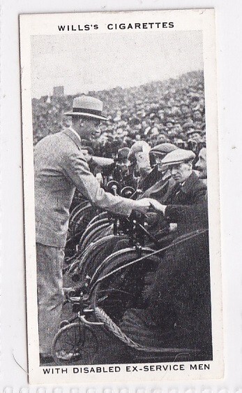 Vintage 1937 KING GEORGE VI British Royalty Card with