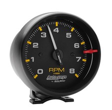 Auto Meter Autogage Pedestal-Mount Tach Tachometer 3-3/4 in. 8000 RPM