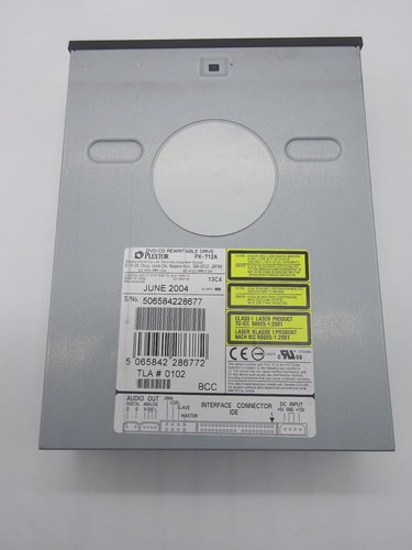 PLEXTOR PX-712A DVD/CD REWRITABLE DRIVE LAUFWERK # LW565 - Bild 2 von 5