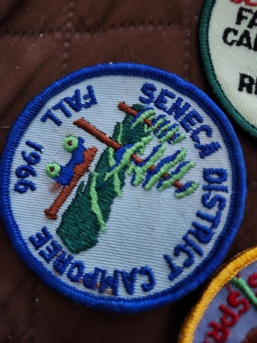 (4) Boy Scout Patches BSA Scouting 1960's Camporee 66', 67', 69' Seneca District - Bild 5 von 6