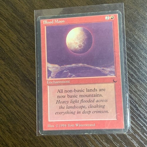 Magic The Gathering: BLOOD MOON The Dark MTG RARE - Bild 1 von 6