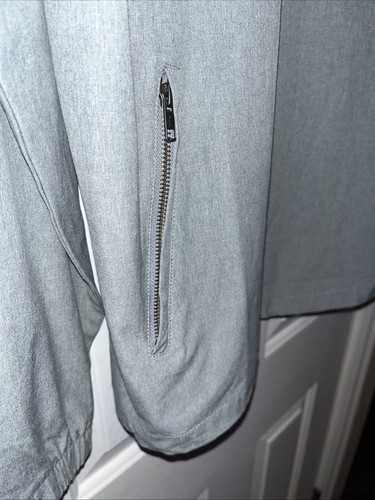 Linksoul Mens 1/4 Zip Mock Neck Windbreaker Jacket (size L) - Picture 10 of 13