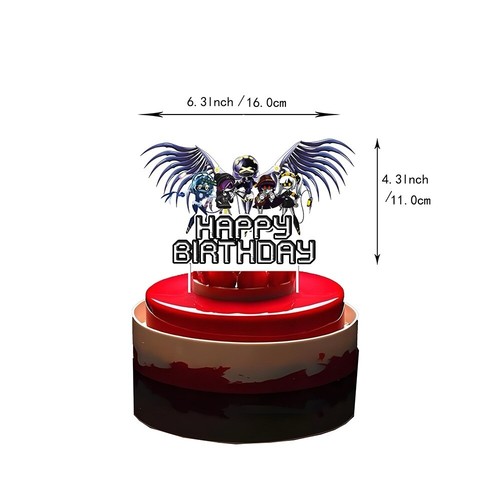 30pcs Murder Drones party supplies decorations - US seller, FAST Shipping - Picture 6 of 6