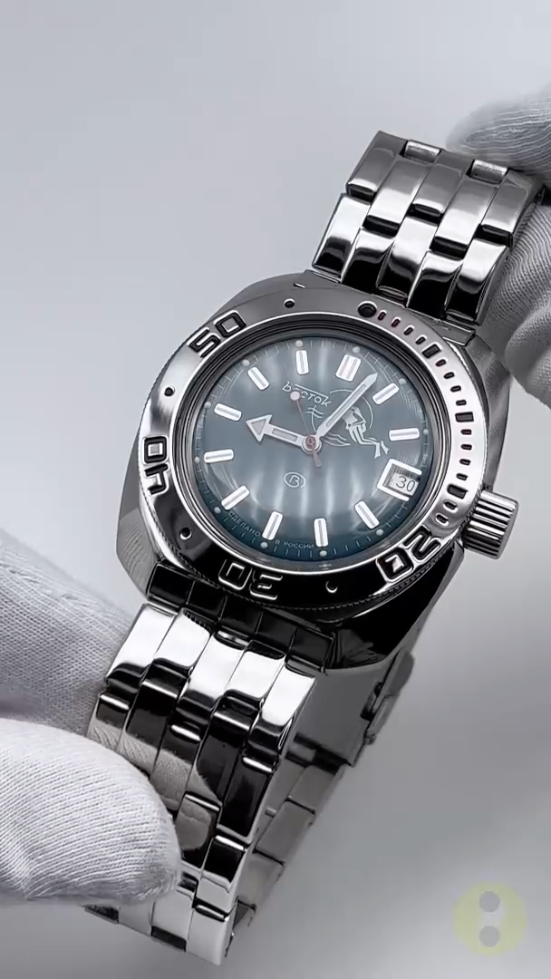Vostok Amphibia 710059 Scuba Dude Diver Automatic Watch | eBay