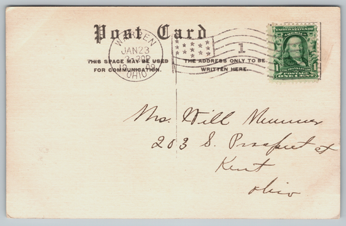 Postcard Orphans' Home, Warren, Ohio - Picture 2 of 2
