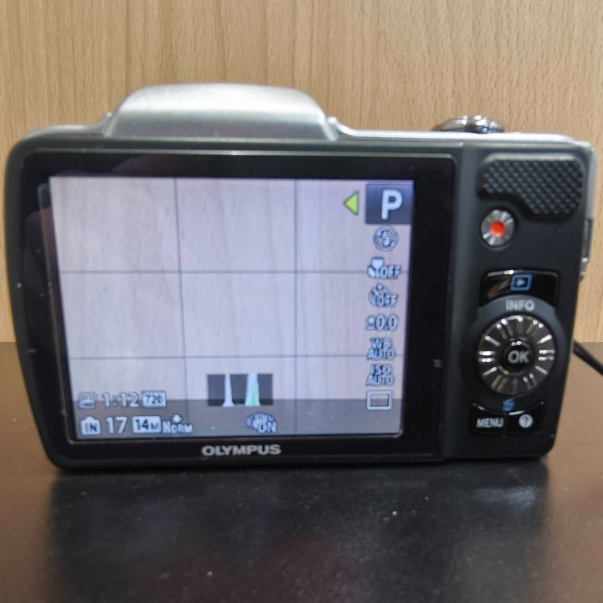 Olympus SZ-10 Silver Digital Camera 14.0MP 18x Wide Optical