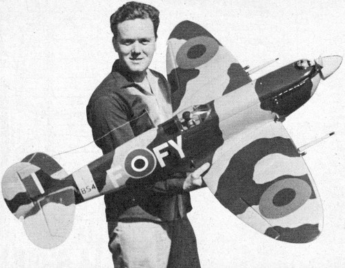 Escala Spitfire 64 pulgadas Escala gigante RC AIrplane Planos impresos - Imagen 2 de 6