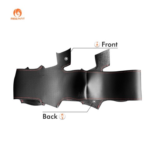 MEWANT Artificial Leather Steering Wheel Cover for Hyundai Elantra 2015-2018 - Bild 10 von 12