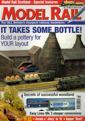 2004 MARCH 36495  MODEL RAIL MAGAZINE  IT TAKES SOME BOTTLE