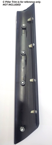 MINI Fenster Scheiben Säule Blende Montage CLIPS SET A Abdeckung Säule R50 R52 R53 - Bild 3 von 16