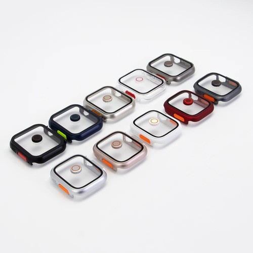 Cambio de actualización a Ultra 49 mm para Apple Watch 9 8 7 6 44/45 mm Estuche Vidrio templado - Imagen 3 de 10