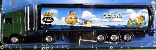Selten! Schlör Schorle Sammeltruck Werbetruck Minitruck MB Actros Sattelzug 1:87 - Bild 2 von 4