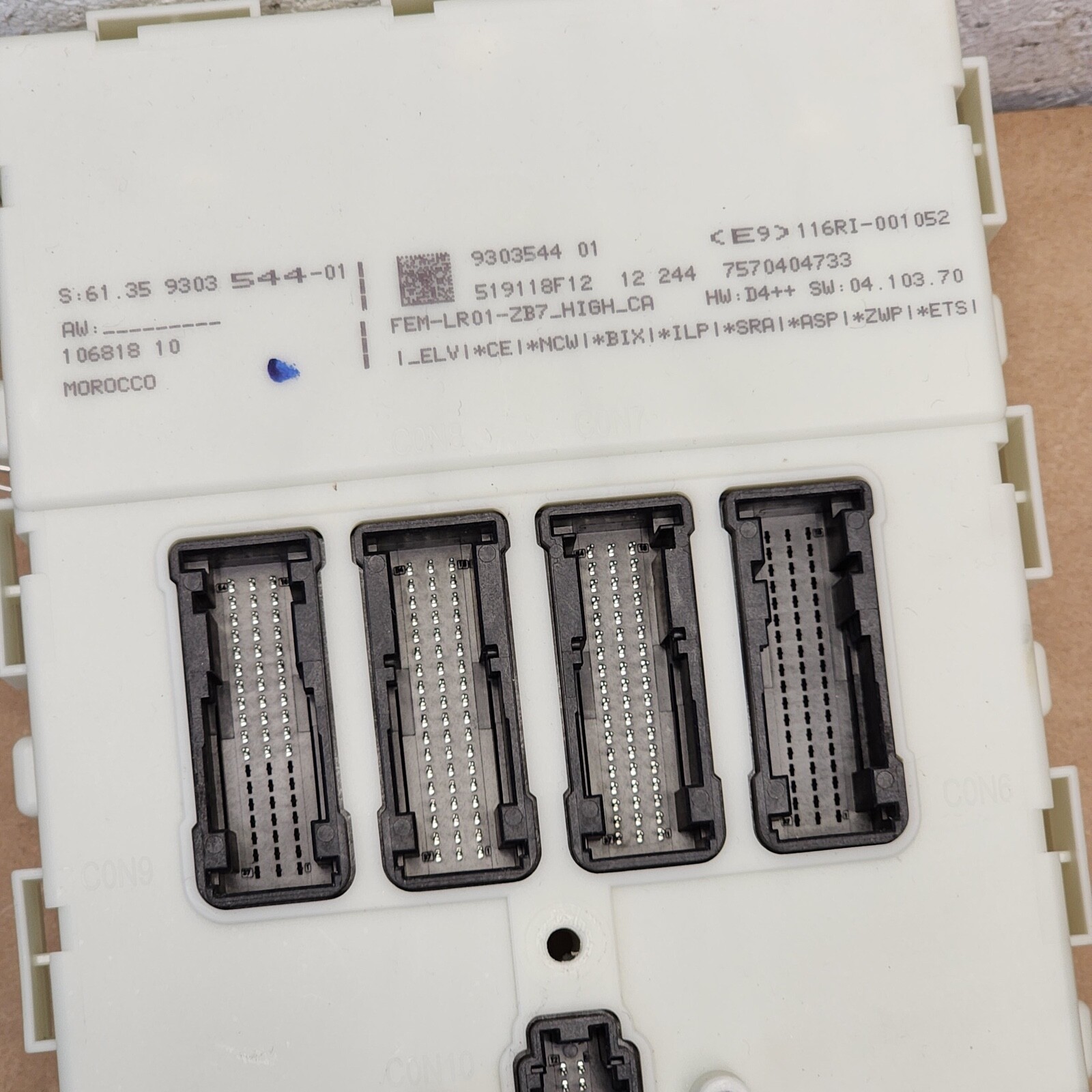 201220 BMW F22 F30 F32 FEM FRM Front Electronic Body Control Module eBay