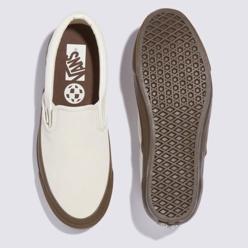 VANS Mens CLASSIC SLIP ON REISSUE 98 VN000CTCOVM MARSHMALLOW / GUM US M 4-10 - Picture 2 of 6