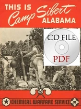 File Camp Sibert, Alabama Chemical Warfare - WWII
