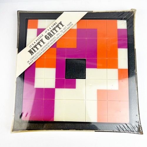 NEW Vintage Skor-Mor Corporation Nitty Gritty Puzzle Brain Game Sealed *Read - Picture 1 of 7