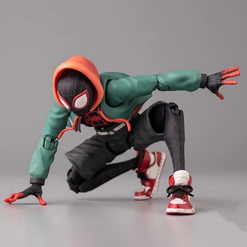 Sv Action Spiderman Miles Morales Action Figure Collection Sentinel Marvel Spide - Picture 4 of 13