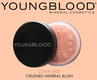 Coral Reef Youngblood Crushed Mineral Soft Luminosity Blush Pure Color Control 