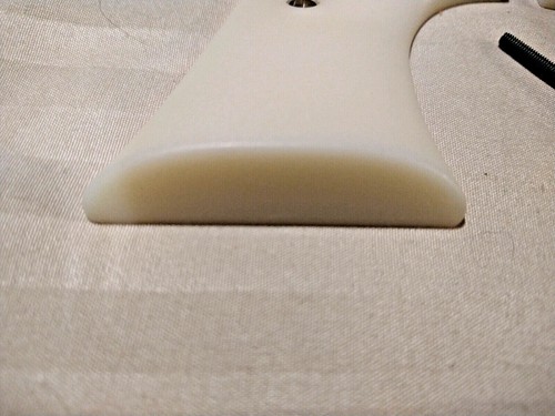 Ruger Wrangler Six Shooter Grips ~ .22 LR Model Faux Ivory With Grip Screw - Picture 5 of 8