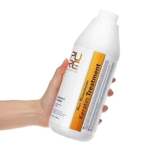 Tratamiento de cabello rizado encrespado dañado queratina 8% reparación y alisado + champú - Imagen 3 de 14