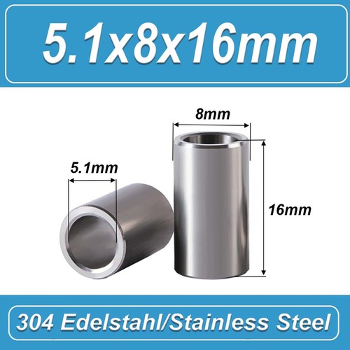 Stainless Steel Spacers Standoff Bush Many Diameters & Lengths All Sizes Bushing - 第 81/220 張圖片