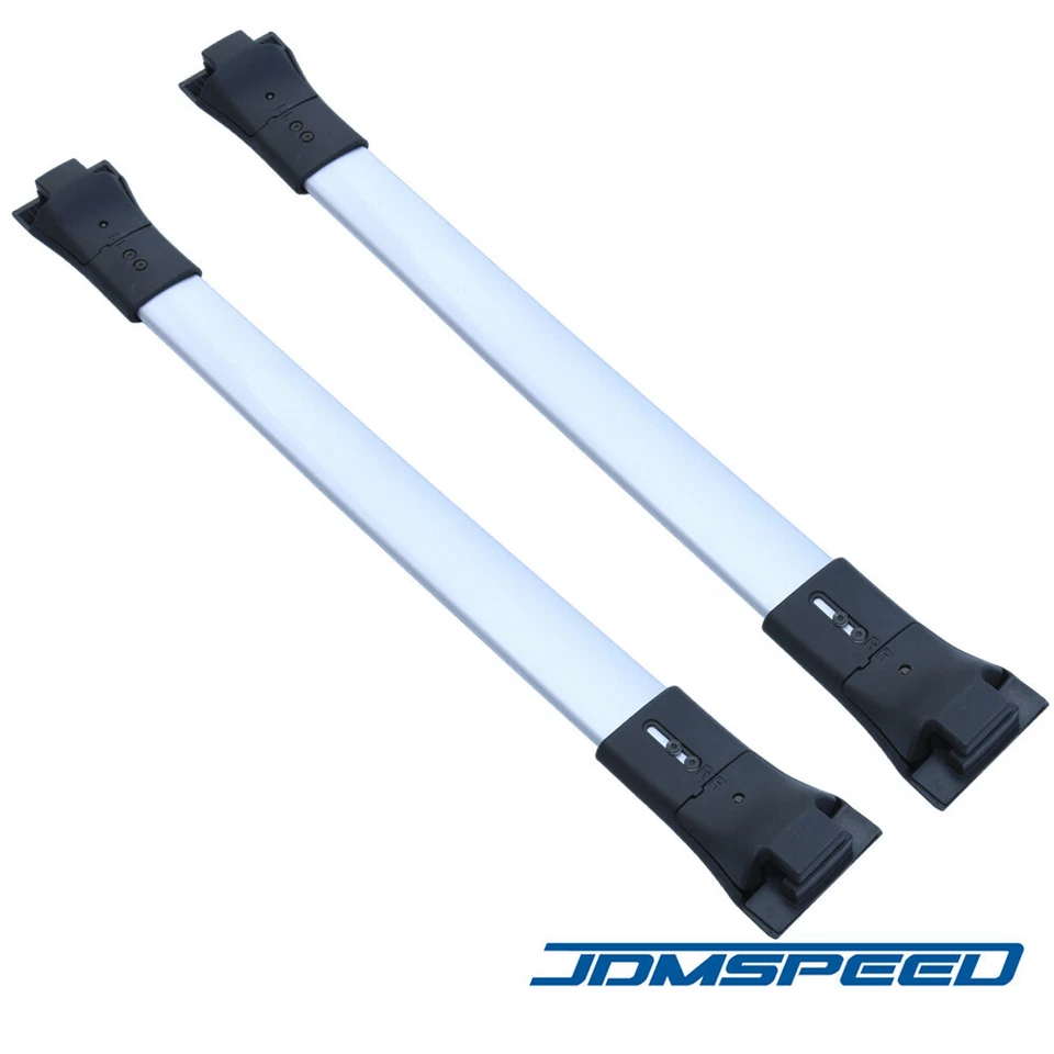 Paquete de riel transversal para portaequipajes de techo plateado 84130842 para GMC Acadia GM 2010-2017 Foto 4 de 4