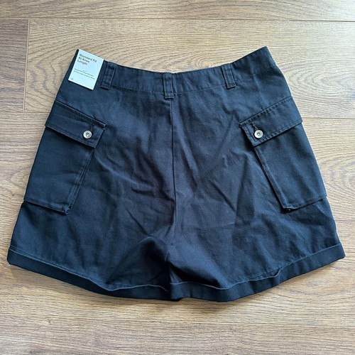 Nike Life Mens Woven P44 Cargo Shorts Knee Length Black Size 28w FJ7137 010 - Picture 3 of 5
