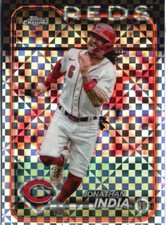 2024 Topps Chrome #185 Jonathan India X-Fractors
