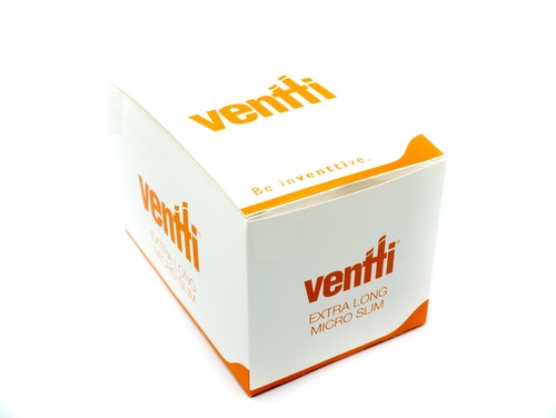 Ventti Extra Long Micro Slim 140 Filter Tip bag x 12 pack box (1680 tips) - Picture 4 of 4