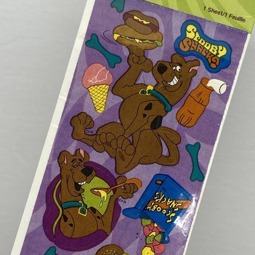 Sandylion Scooby-Doo Aufkleber 1998 neu versiegelt 1 Blatt Cartoon Network - Bild 3 von 6