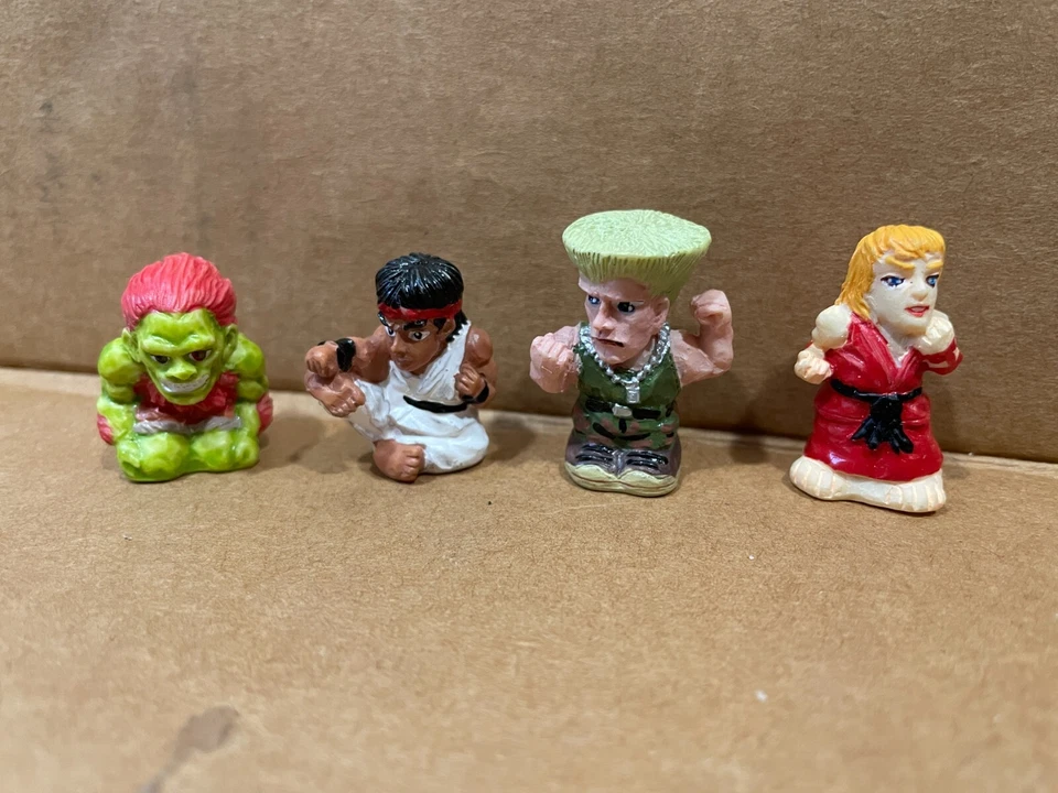 Street Fighter 2 Mini Lápiz Toppers Personajes Ryu Guile Blanka Ken 20 Total Foto 2 de 4