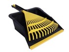 Bulldozer Heavy Duty Dustpan And Large Hand Rake Set Garden Debris BDZ0015RK01