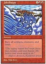 Jokulhaups 5th Edition Moderately Played, English - MTG