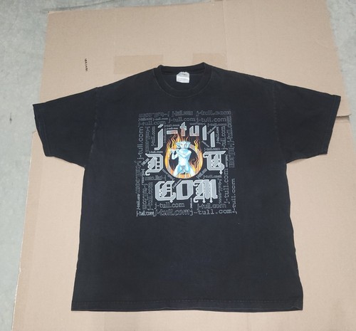 Vtg 1999 Jethro Tull J-Tull Dot Com Album Port and Company T-Shirt Size xl 5365 - Picture 2 of 16