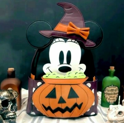 Loungefly Halloween Minnie Mouse Witch Backpack s-l400.jpg main image 2