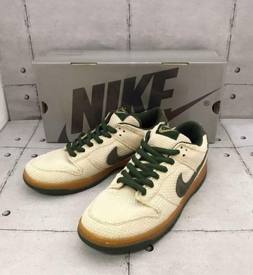 nike sb dunk low green hemp