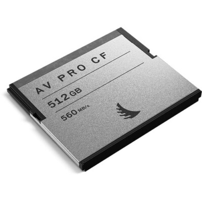 Angelbird AV PRO CFast 2.0 Card 512GB ② Angelbird 512GB AV Pro CF SATA III CFast 2.0 Memory Card, 2