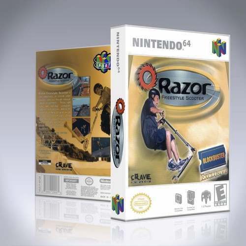 Nintendo 64 Case - NO GAME - Razor Freestyle Scooter | eBay