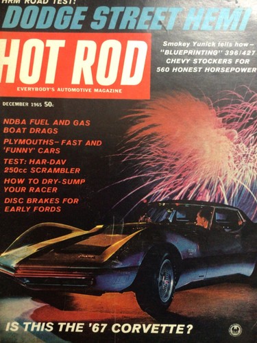 HOT ROD ~ Dezember 1965 ~ ECHT SCHÖNER ZUSTAND !!!