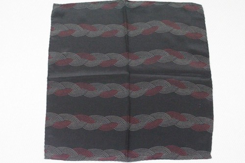 Lot of 2 silk pocket handkerchief made in Italy - Picture 3 of 3