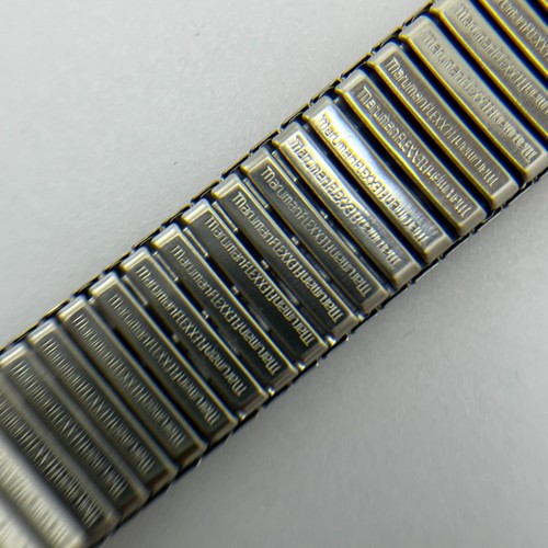 Cinturino orologio elastico in acciaio inossidabile Maruman FLEX inutilizzato... - Foto 3 di 4