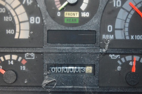 Chevy GAS 95-02 HD Speedometer Instrument Cluster air brakes 16233175 - Picture 2 of 10