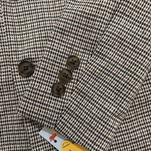 Cat & Jack Kids Button Up Winter Jacquard Knit Heavyweight Blazer Jacket Size 7 - Picture 4 of 11