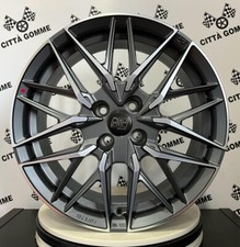4 Alufelgen Kompatibel Mit ABARTH GRANDE PUNTO PUNTO EVO 124 SPIDER 17" MSW