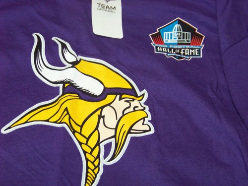 Camisa Team Apparel para hombre Minnesota Vikings #80 Cris Carter nueva con etiquetas XL - Imagen 2 de 3