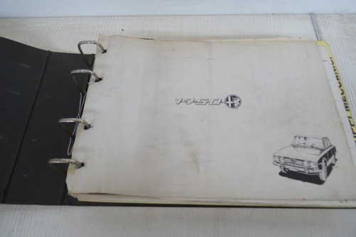 catalogo parti di ricambio Alfa Romeo 1750 berlina meccanica carrozzeria - Foto 3 di 19