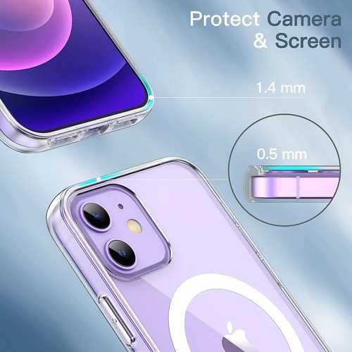 MAGSAFE CASE For APPLE IPHONE 16 CLEAR MAGNETIC SHOCKPROOF WIRELESS CHARGE COVER - Bild 11 von 15